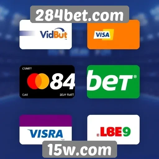 Opções de pagamento no 284bet